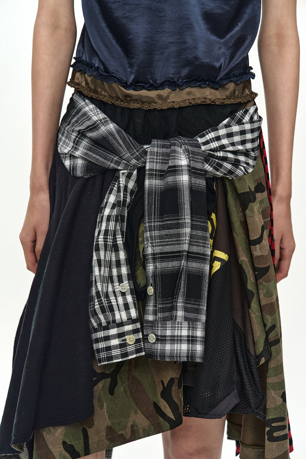 Andersson Bell Reworked Vintage Jersey Camisole Dress