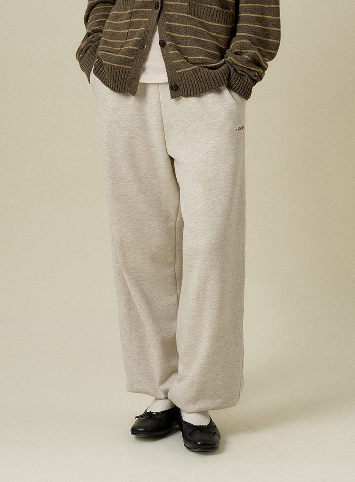 Mango Maniplease Notie Jogger Pants Oatmeal