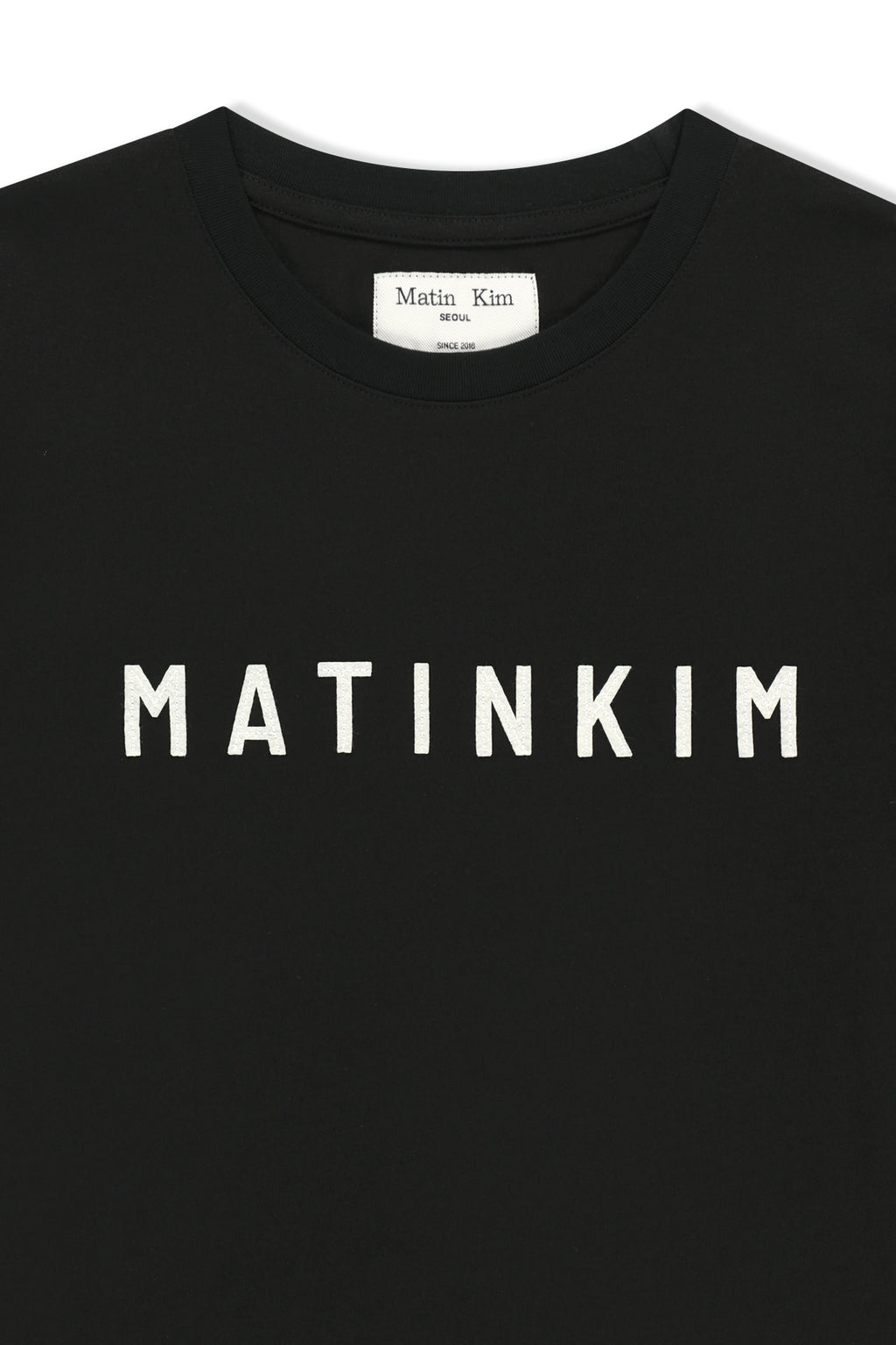Matinkim Applique Felt Logo Top IN Black