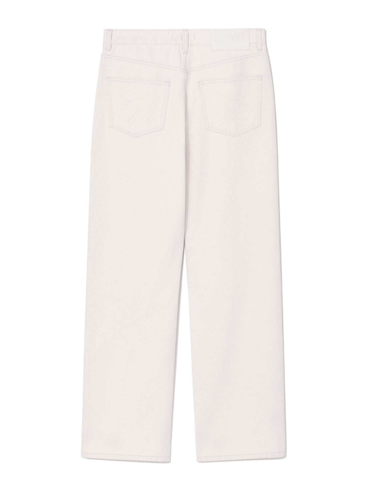 GLOWNY The Jane Jeans (White)