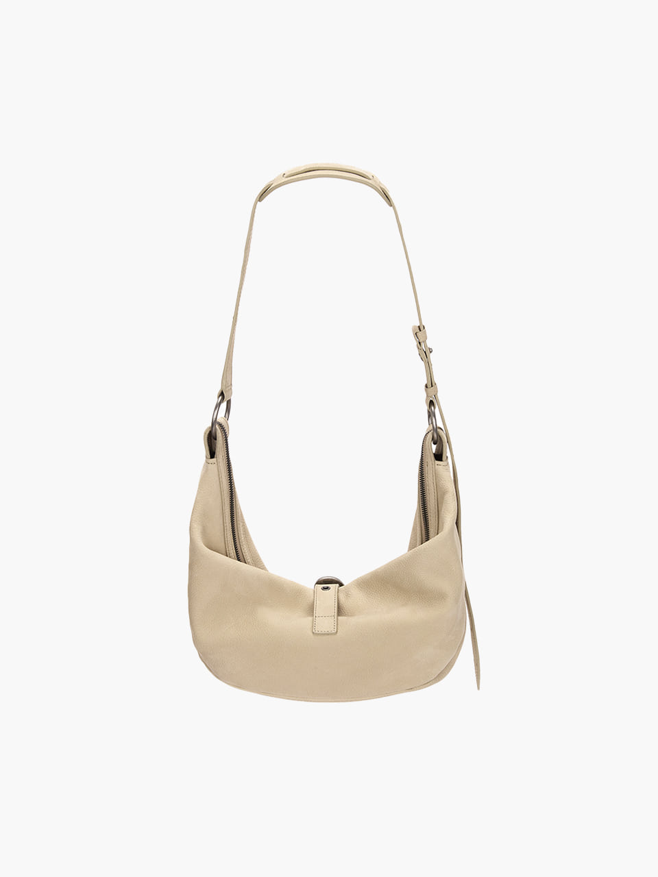 Margesherwood Belted Hobo Medium nude nubuck