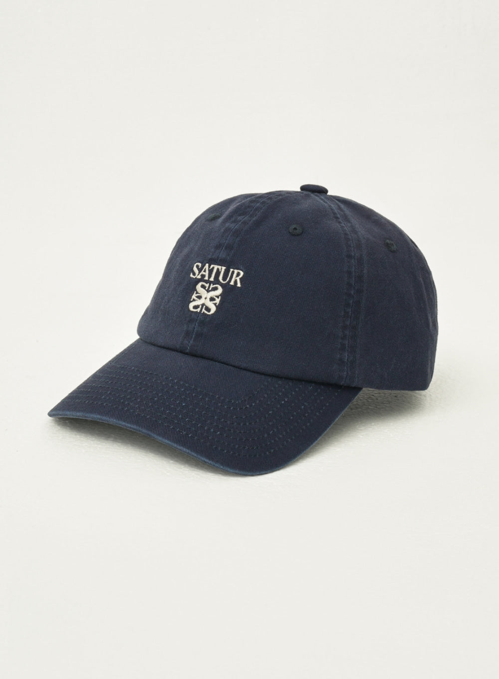[satur] Apero Logo Washed Ball Cap - Navy