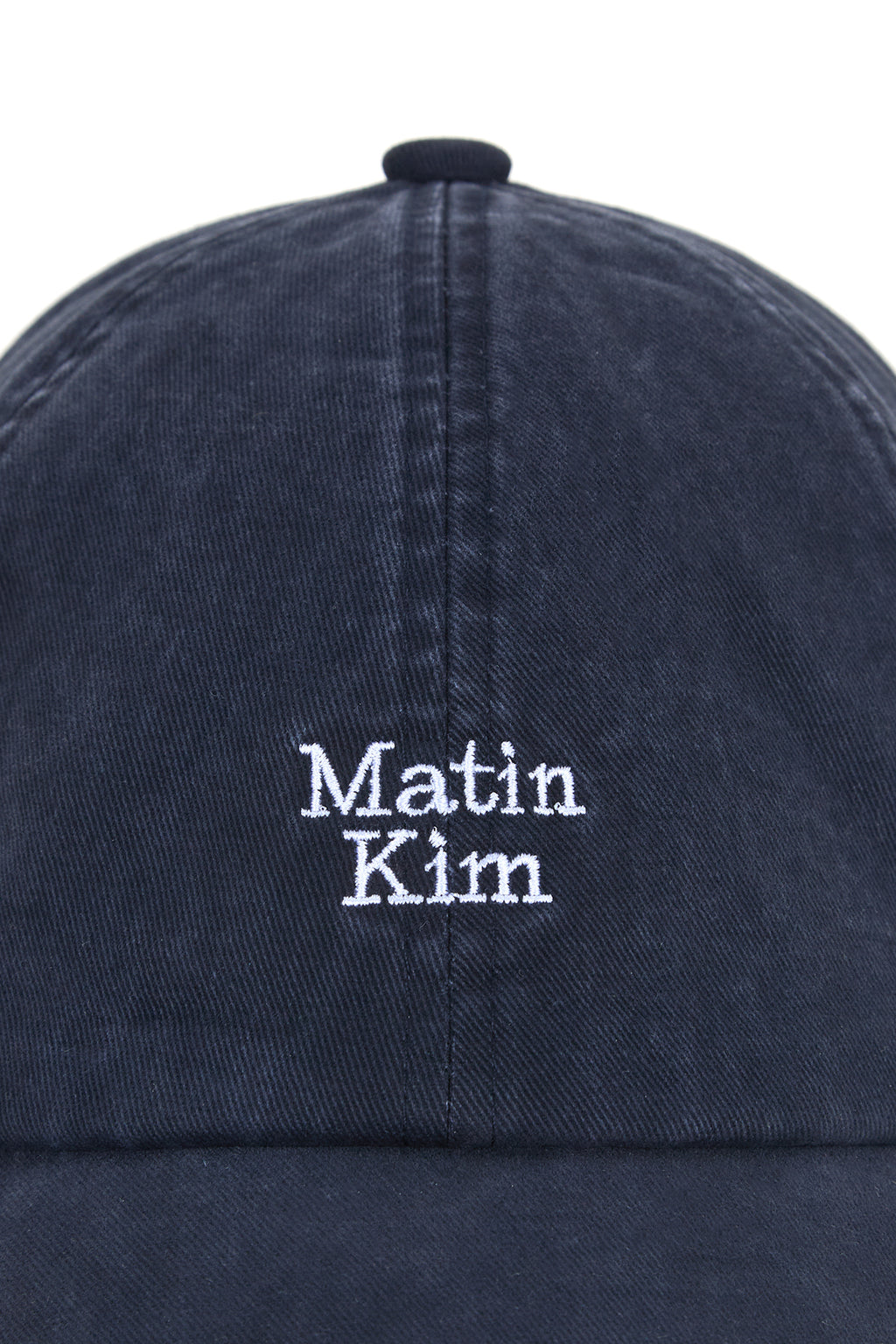 [matinkim] MATIN MINI LOGO BALL CAP IN NAVY