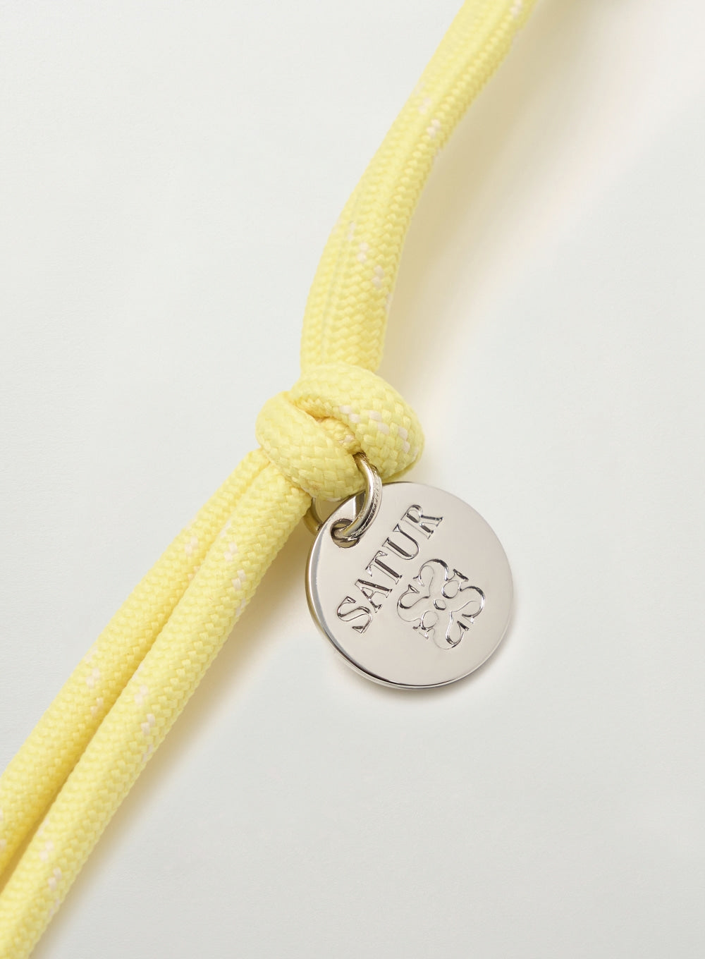 [satur] Classic Rope Keyring - Yellow