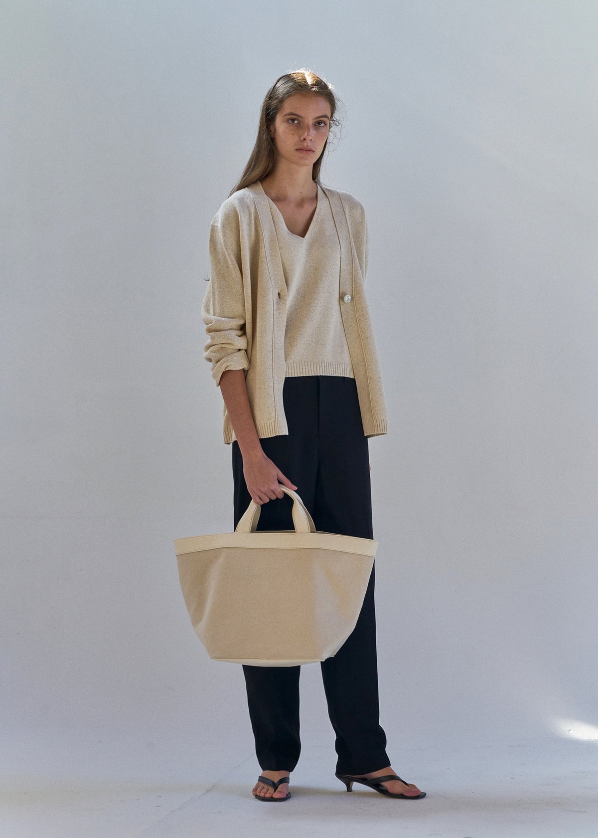 Nothing Written 1967 tote bag-Small (Natural)