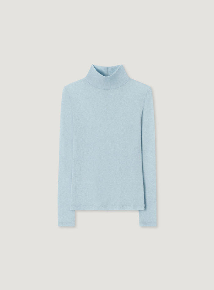 Mango Maniplease Sheerly Turtle Tee Light Blue