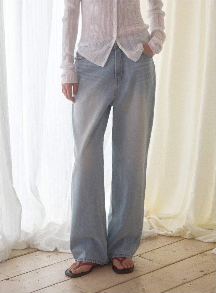 Mango Maniplease Our Washed Jeans Blue