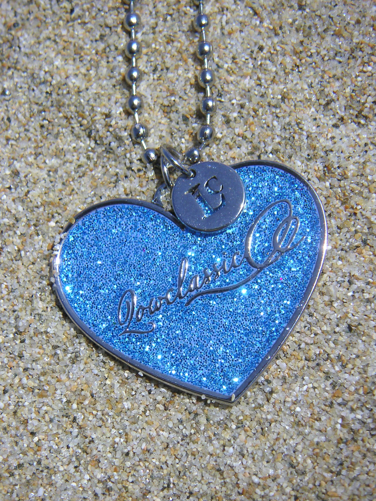 Low Classic Wave Logo Key Ring Blue