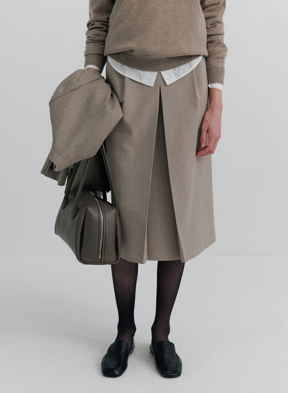 Kindersalmon Ronja Wool Skirt Dusty