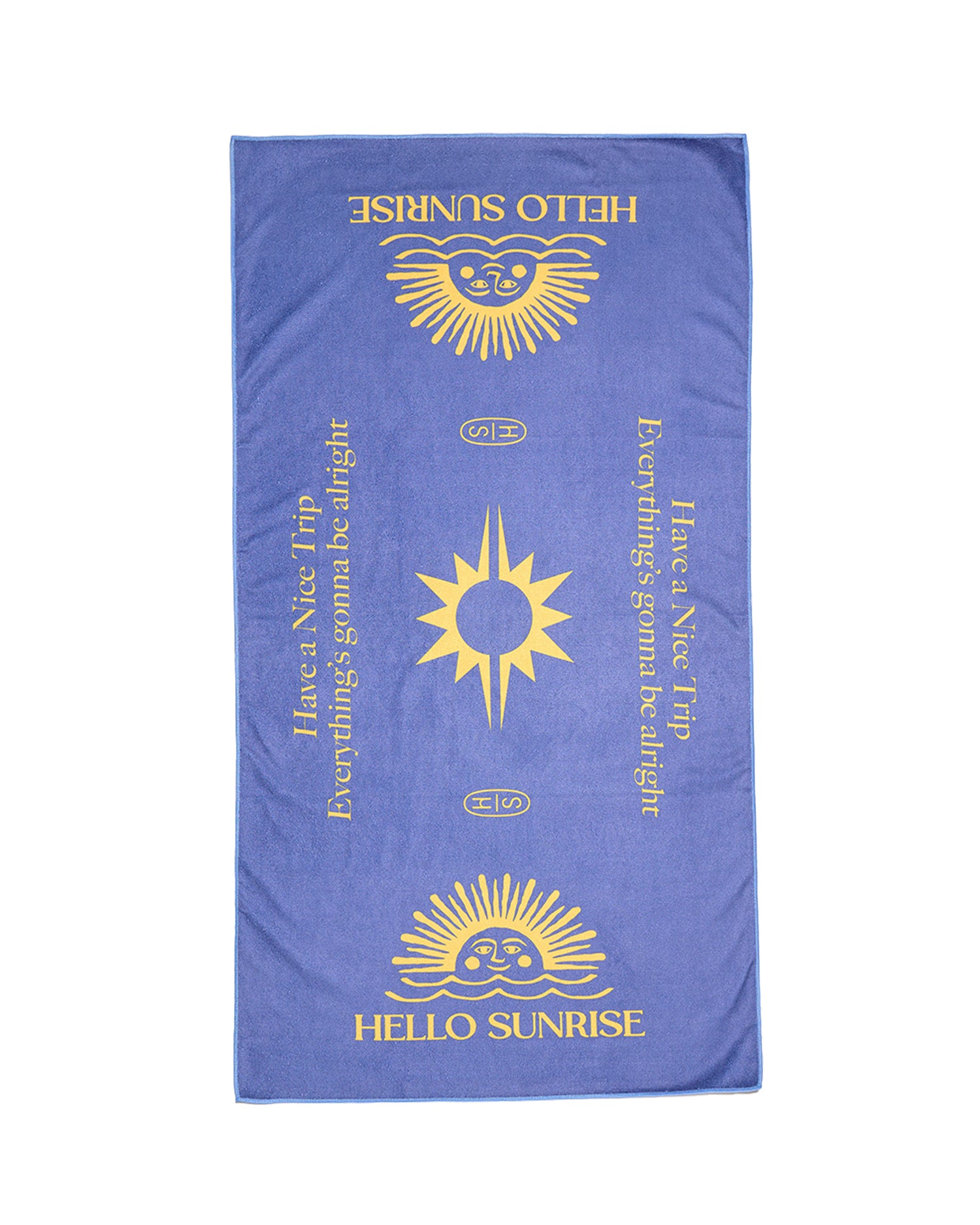 [Exclusive] HS OG Logo Beach Towel_Navy Blue