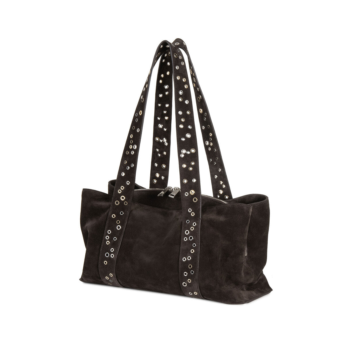 Osoi Shell Duffel Suede Mocha Eyelets