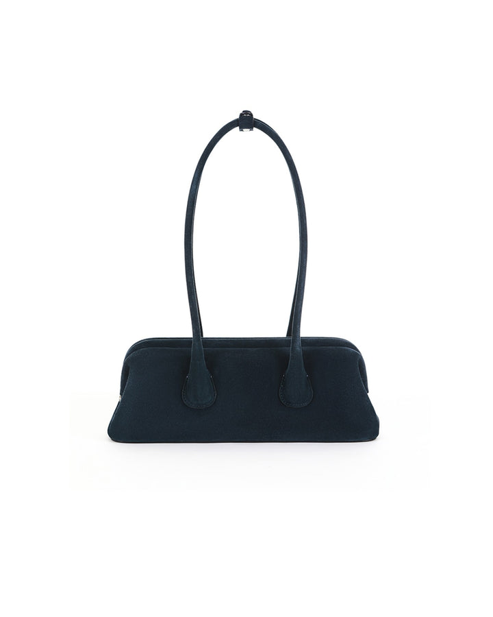 Osoi Boat Wide Mini Suede Navy