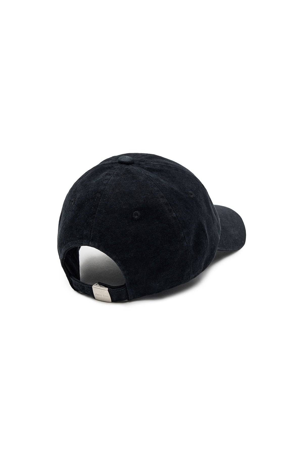 [matinkim] MATIN APPLIQUE STITCH BALL CAP IN BLACK