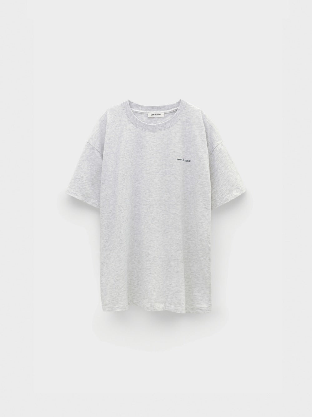 Low Classic Mirae Graphic Oversize T-Shirt Light Grey