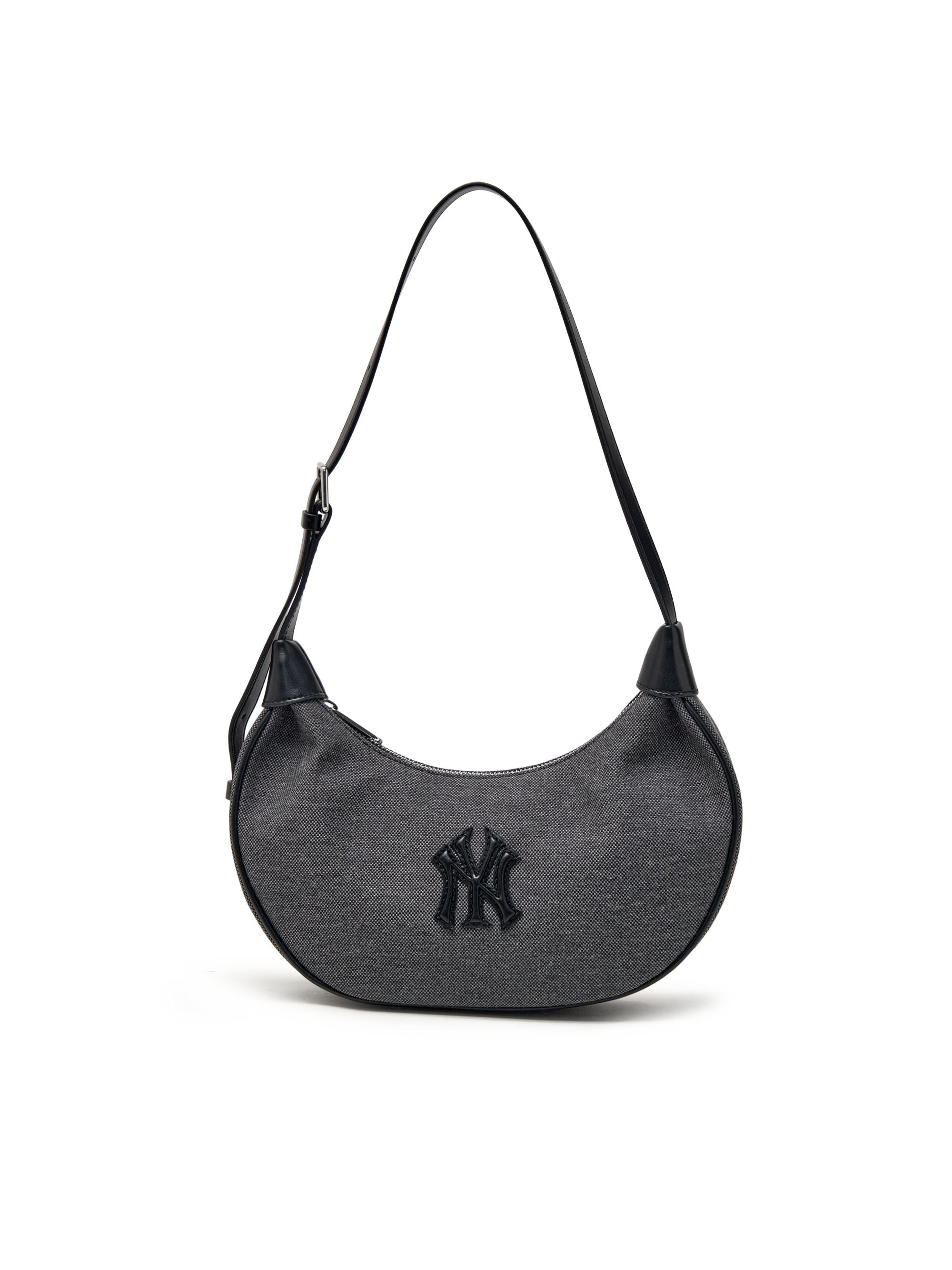 [mlb korea] Basic Canvas Hobo Bag