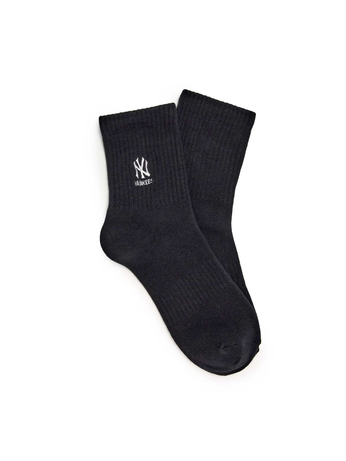 Mlb Small Logo Embroidery Socks