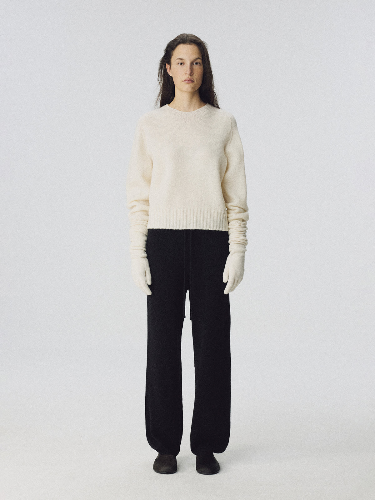 Nothing Written Kiri brushed wool pullover (Royal ivory)