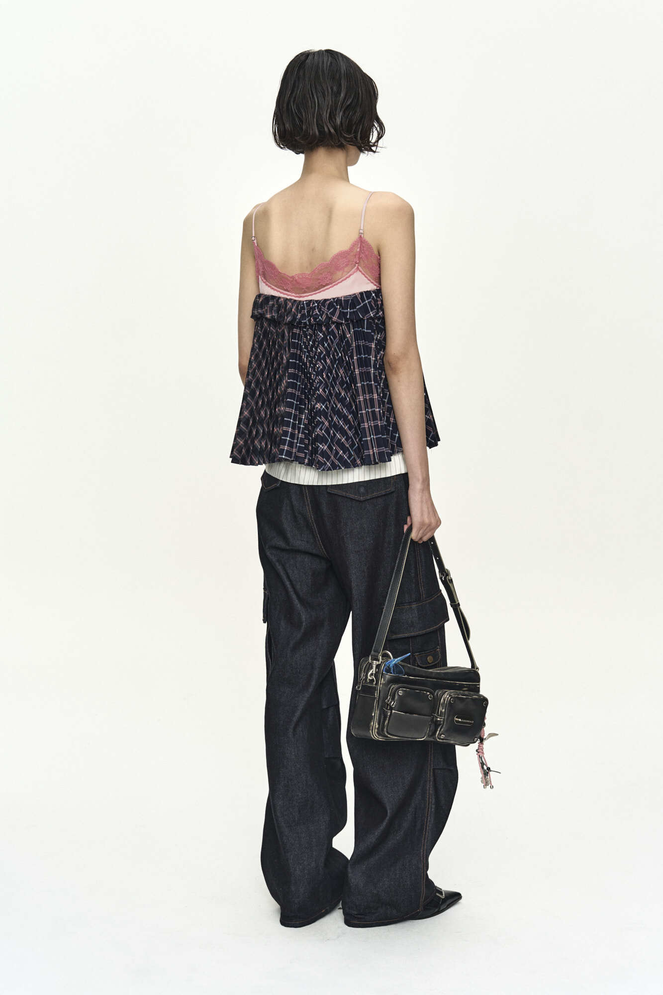 Andersson Bell Rigid Turnover Cargo Jeans