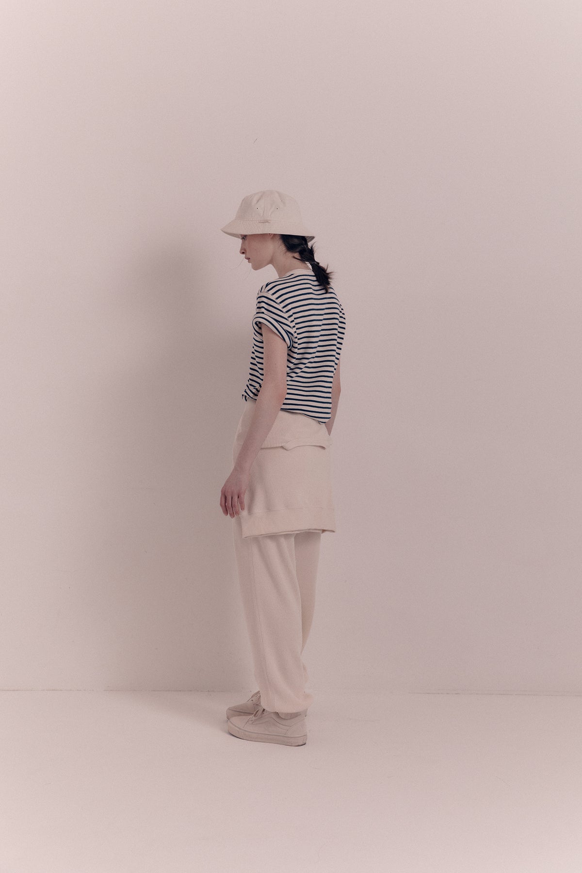 Nothing Written Penico stripe t-shirt (Ivory)