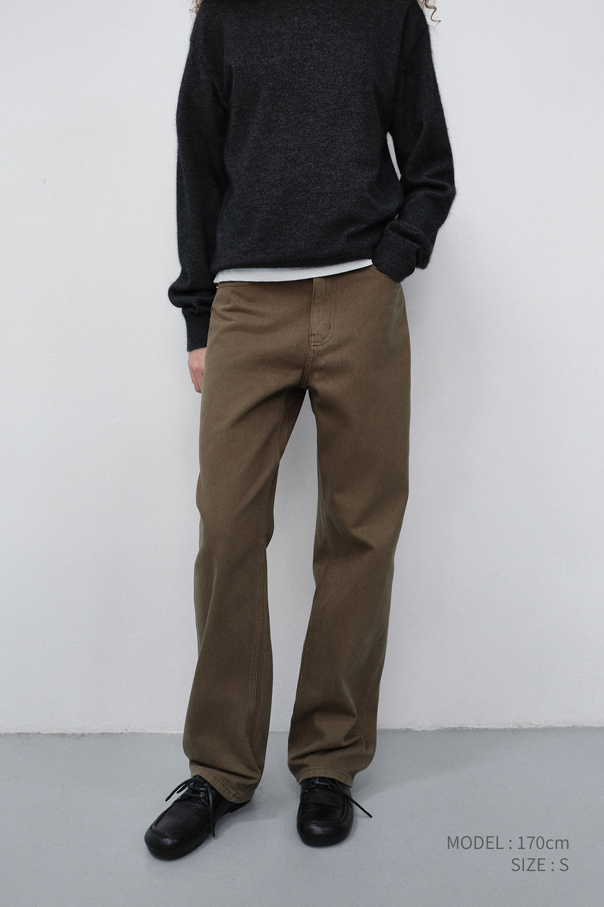 Dunst Essential Straight Colored Jeans Beige