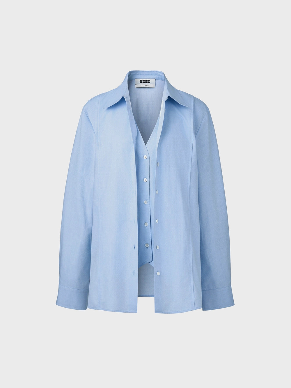 EENK Layered Shirt - Sky Blue