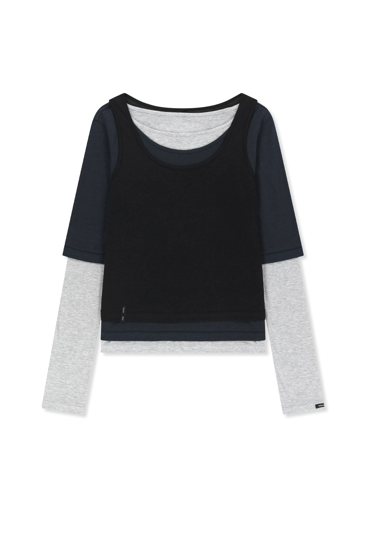 Matinkim Triple Layered Multi Way Top IN Navy
