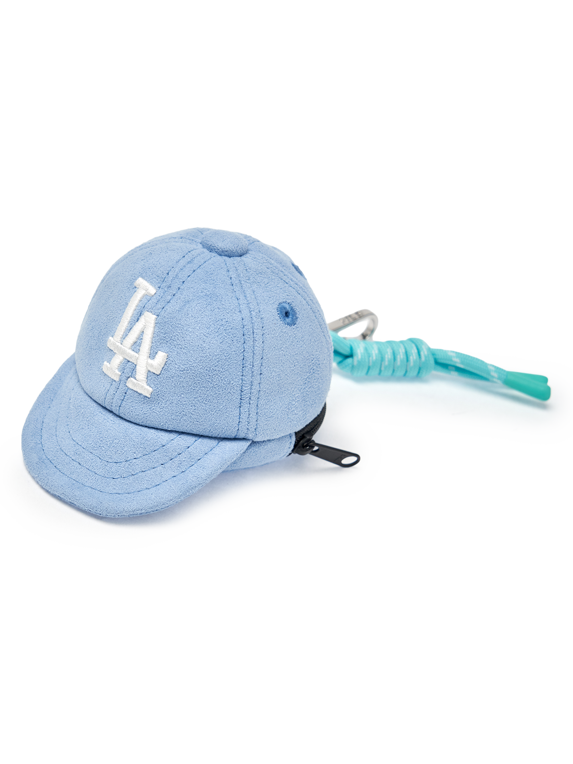 MLB Korea Basic Suede Ballcap Pouch Keyring