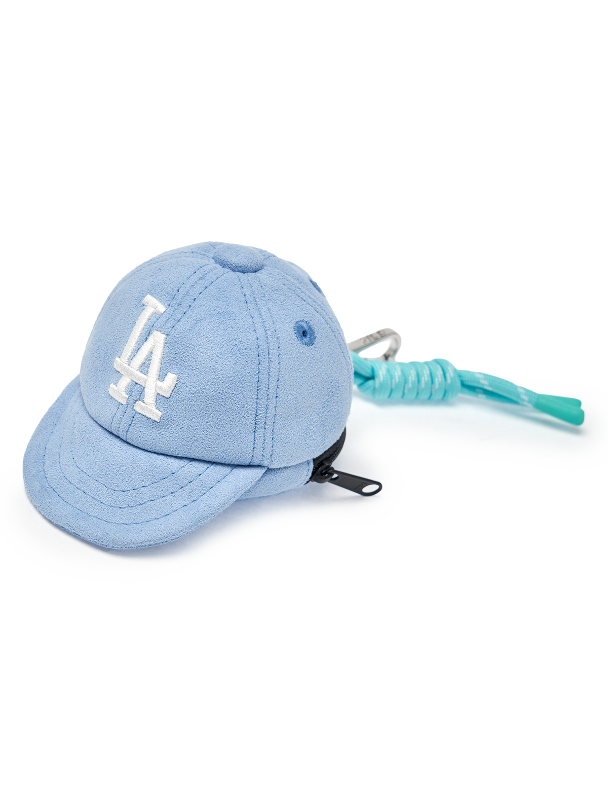 Mlb Basic Suede Ballcap Pouch Keyring