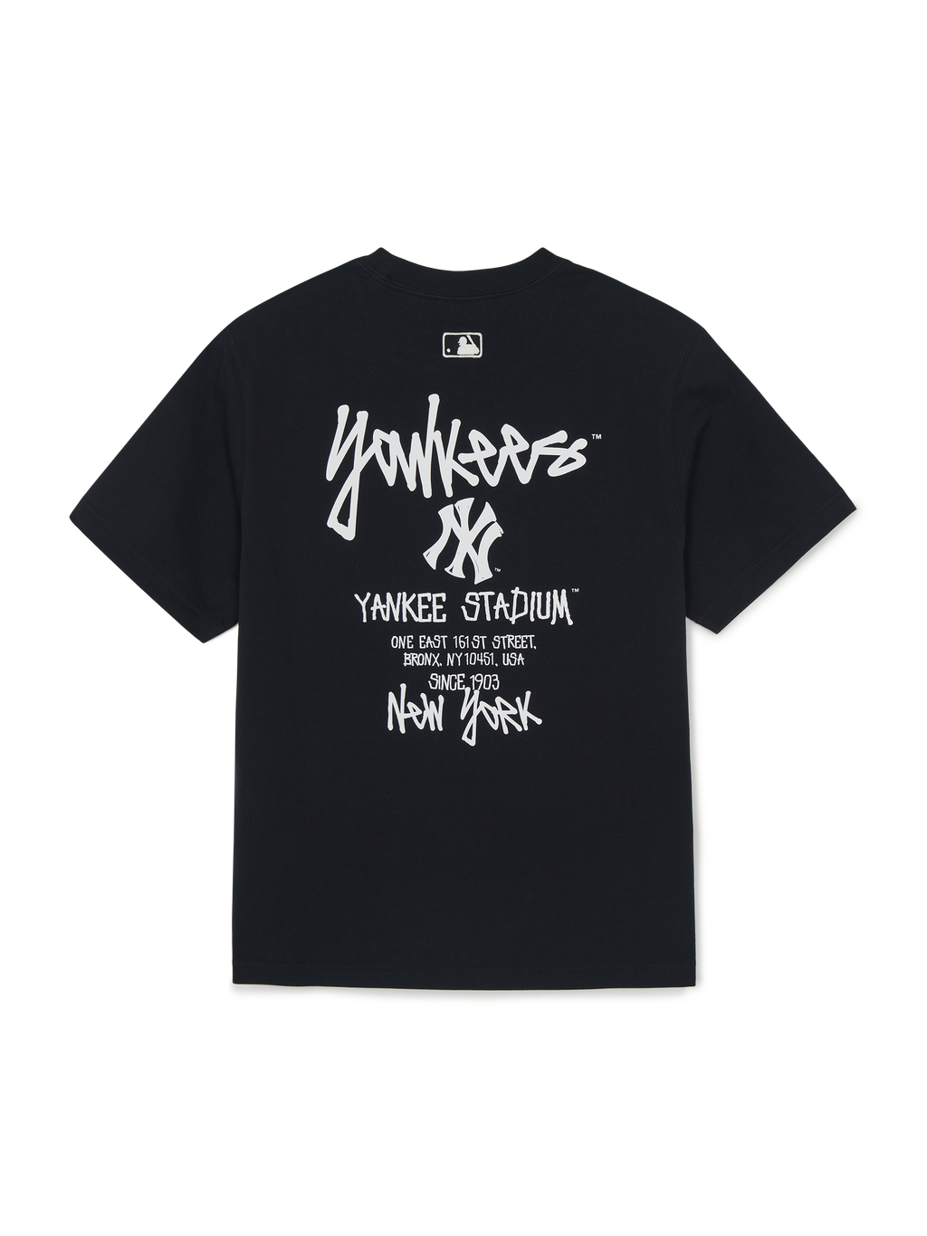MLB Korea Basic Street Back Lettering Over Fit T-shirt