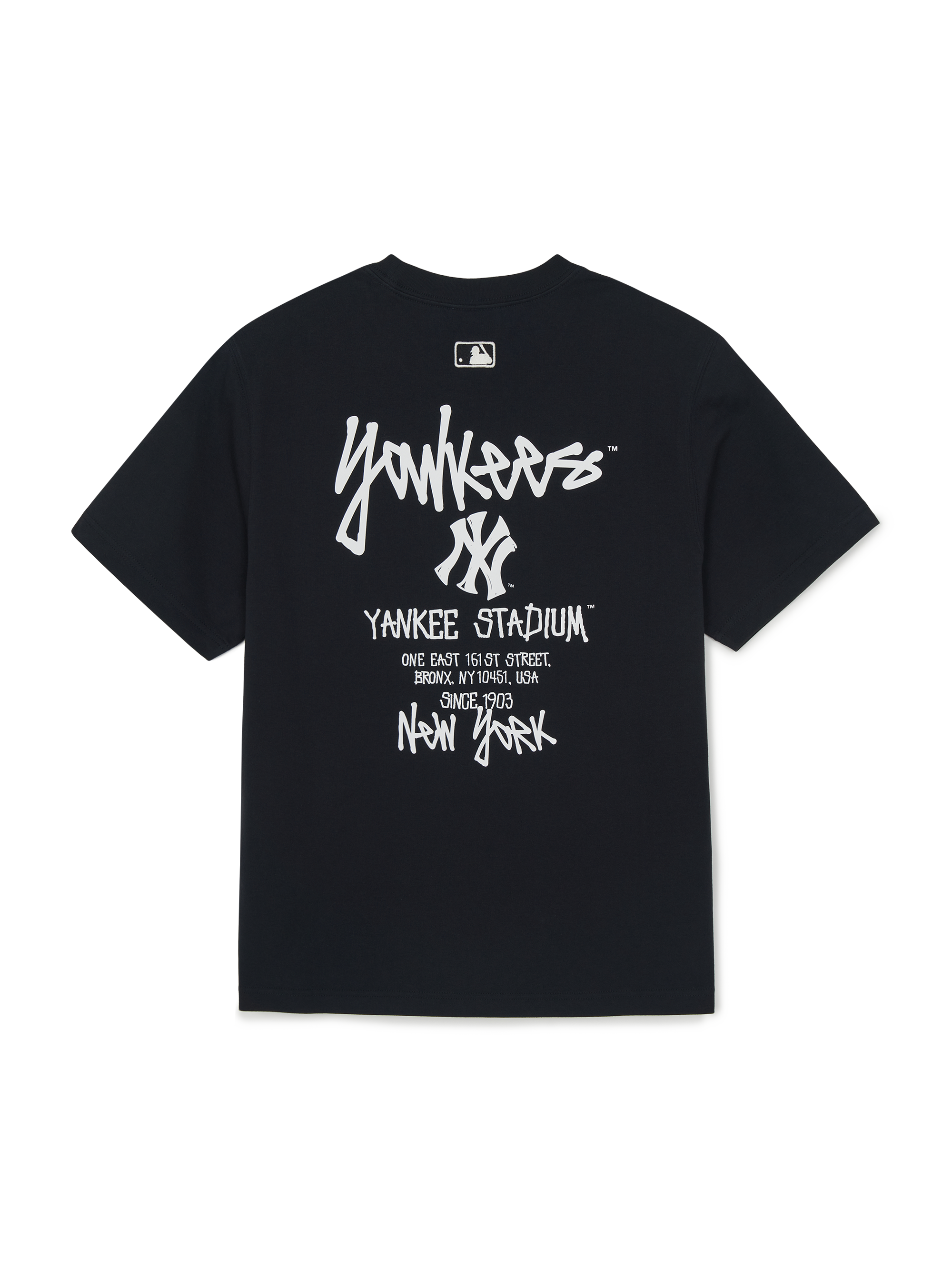 MLB Korea Basic Street Back Lettering Over Fit T-shirt