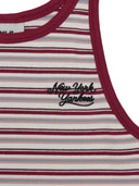 MLB Korea Women's Stripe Sleeveless T-shirt