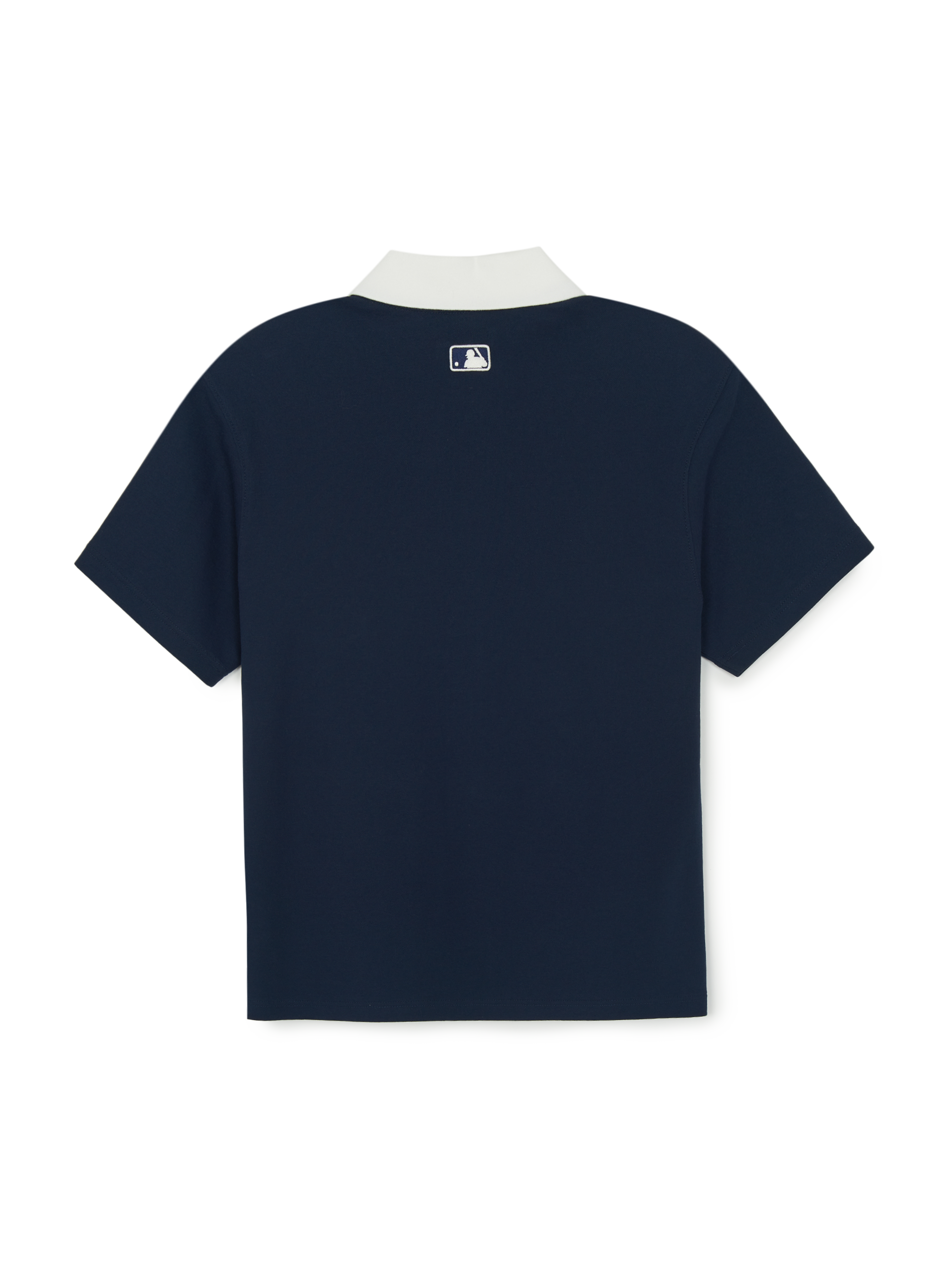 [mlb korea] Basic Small Letter Comfortable Fit Polo T-Shirts