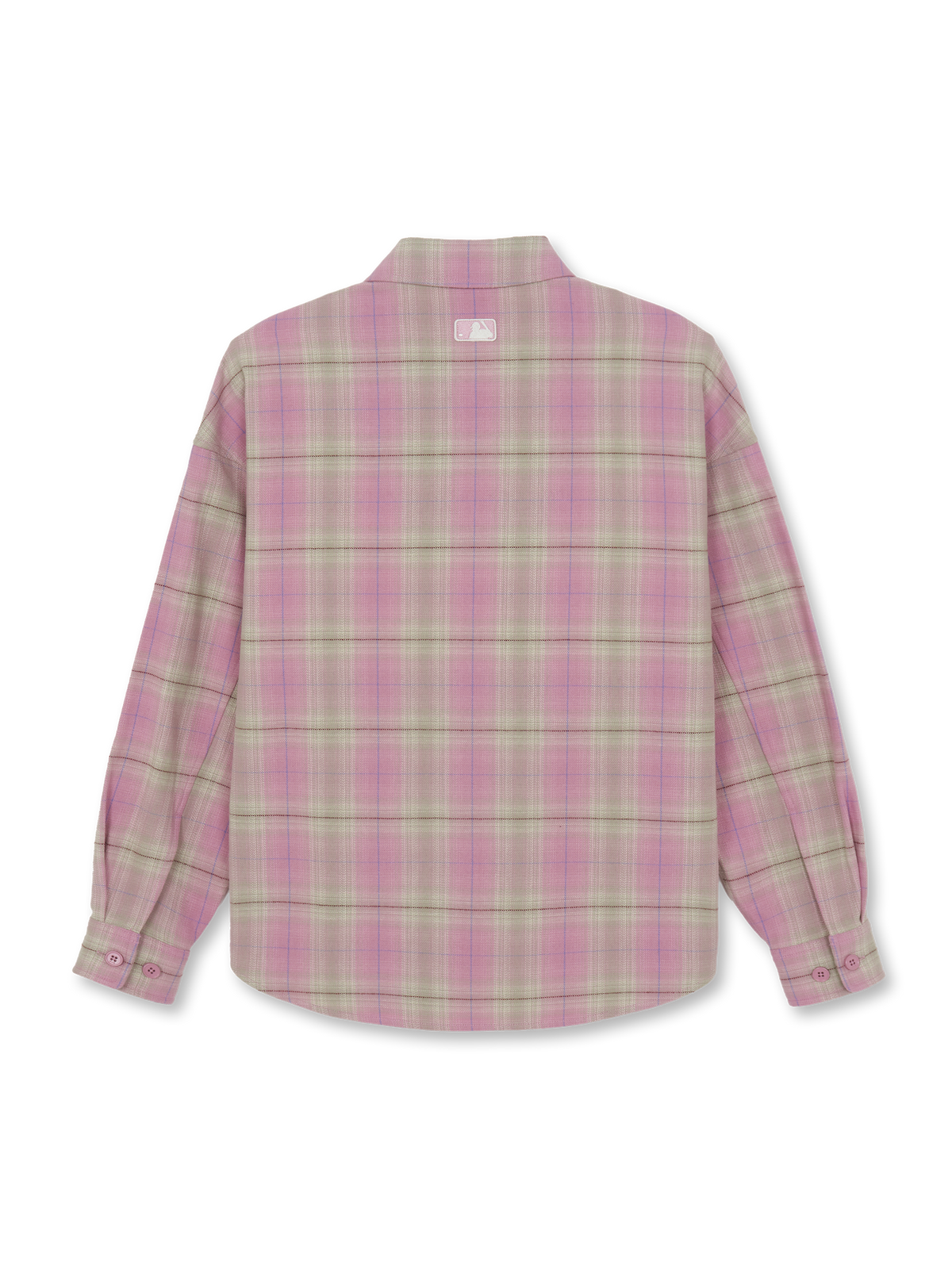MLB Korea Basic Cotton Flannel Check Shirts