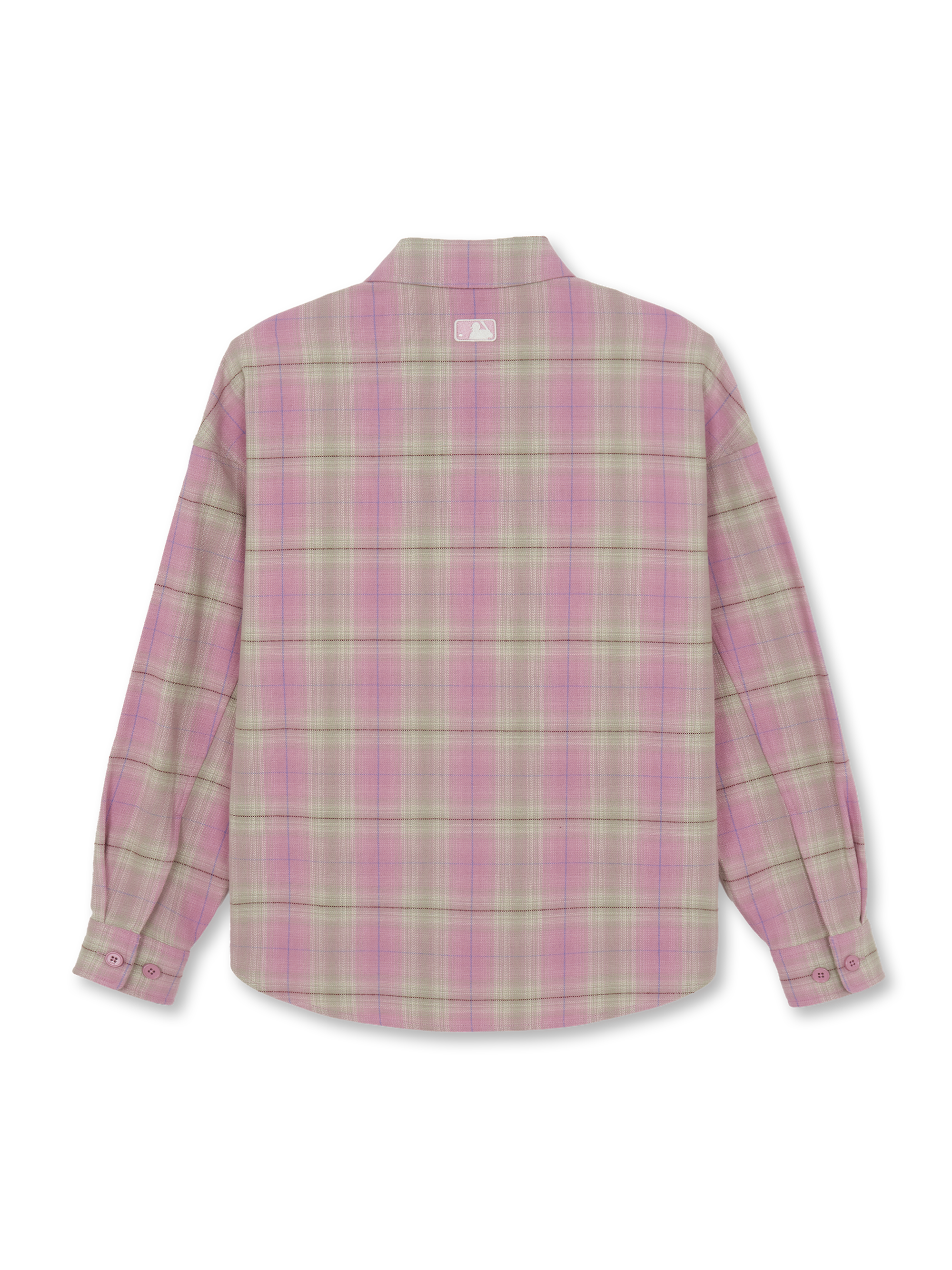 [mlb korea] Basic Cotton Flannel Check Shirts