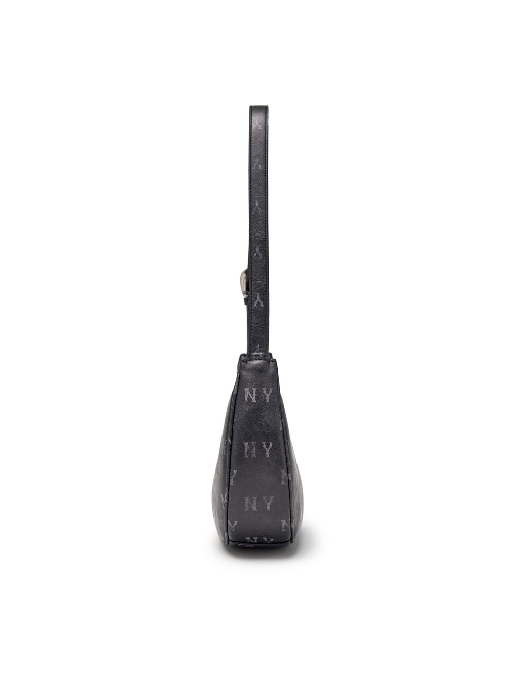 MLB Korea Classic Monogram Vintage PU Hobo Bag