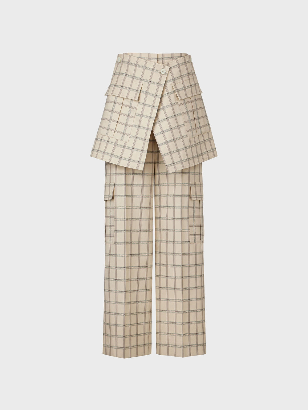 EENK Convertible Panel Cargo Pants - Beige