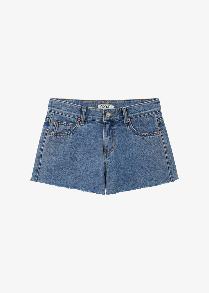Grove Greed Denim Pants Blue