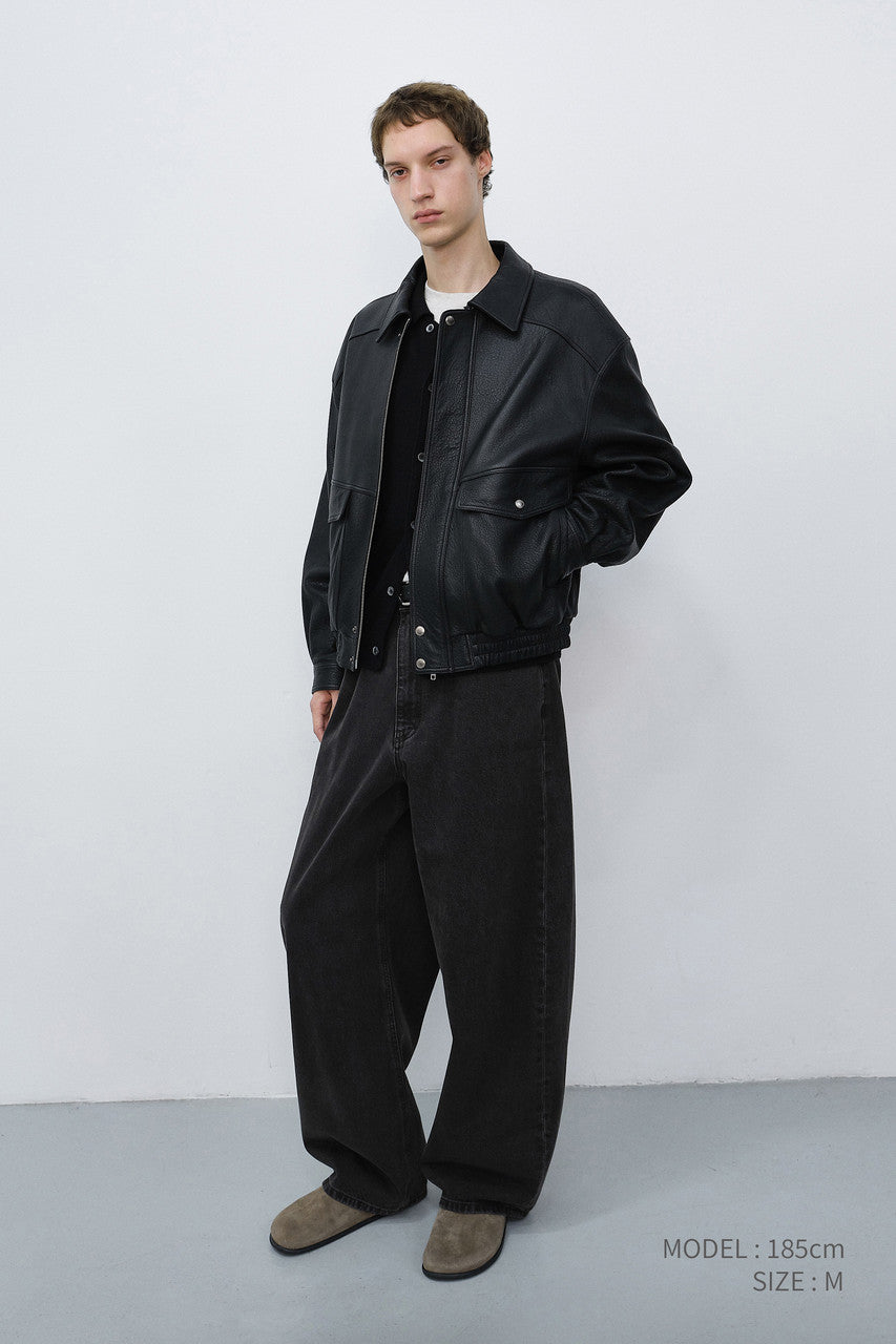 Dunst Relaxed Curved Jeans Mud