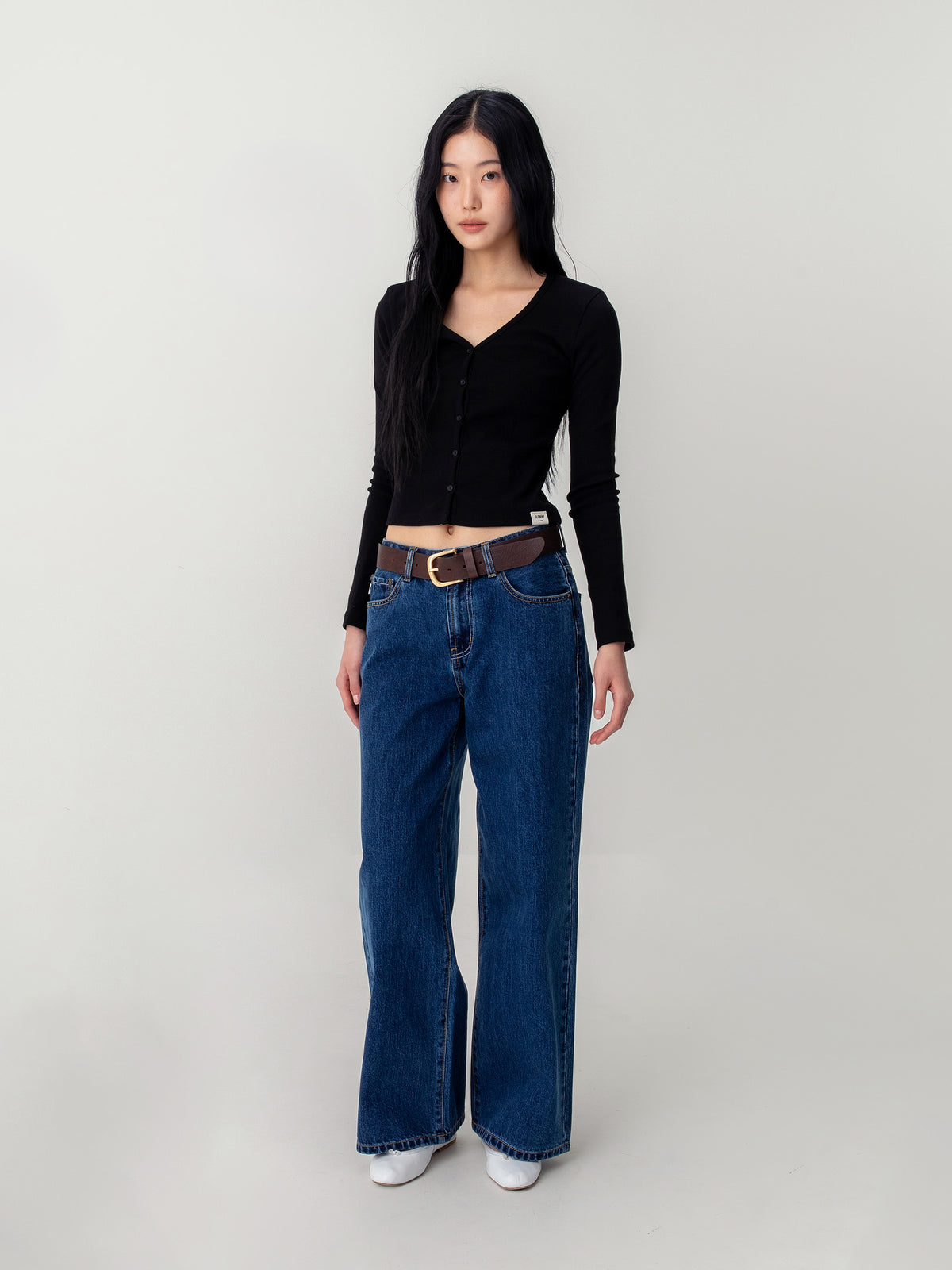 GLOWNY The Hannah Jeans (Mid Blue)