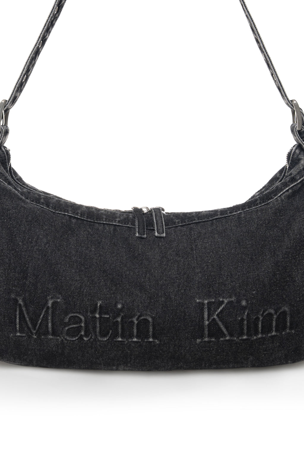 Matinkim Matin Dust Denim Side Pocket Bag IN Black