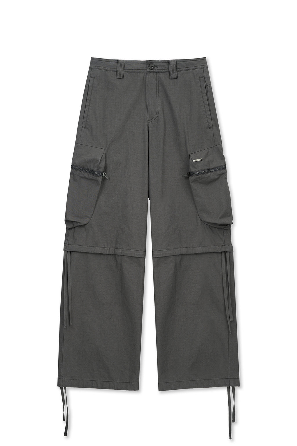 Matinkim Detachable Cargo Pants IN Charcoal