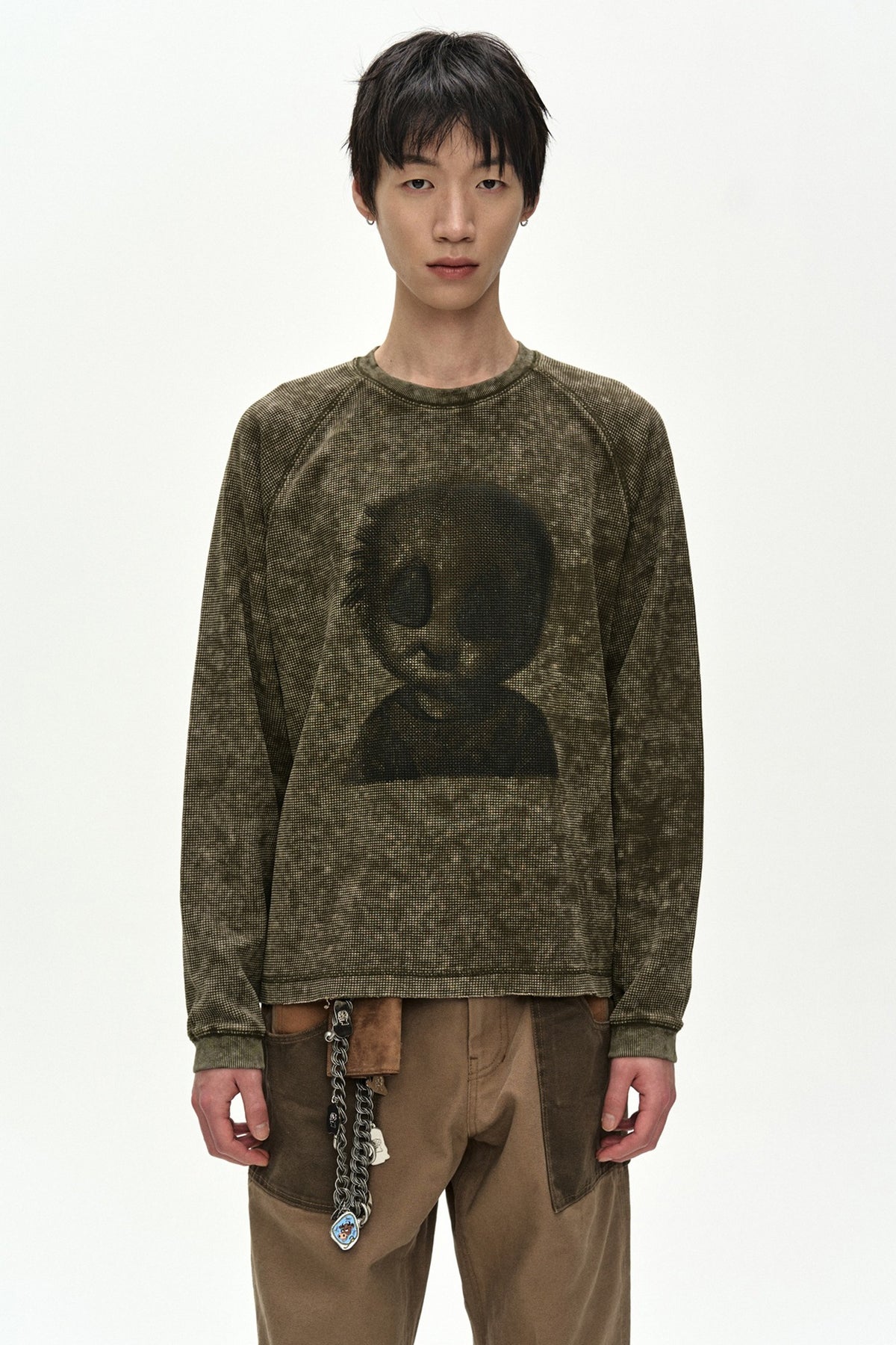 Andersson Bell Unisex Alien Machinery Waffle Long Sleeve T-Shirt