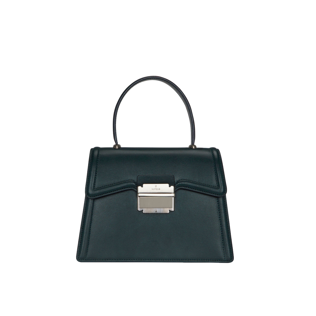 Vunque Trapeze Classic Satchel S Deep Green