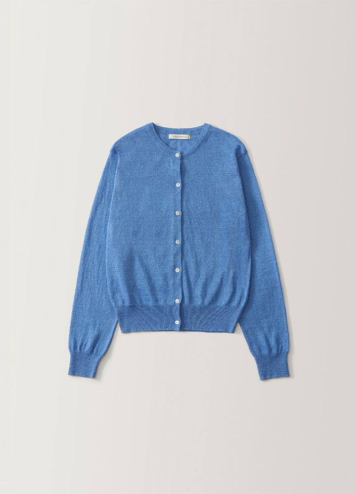 Nothing Written Rola linen cardigan (Marine blue)