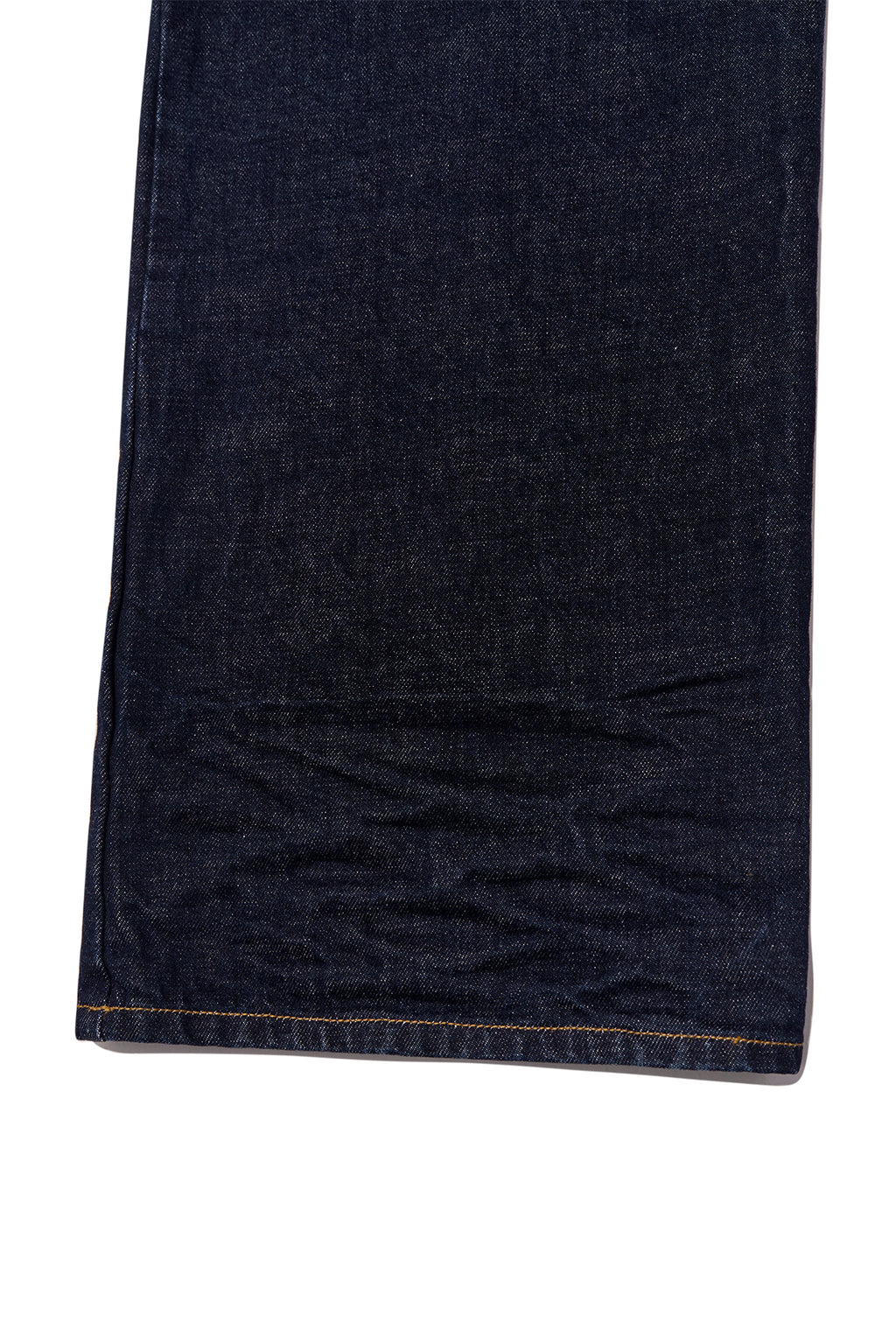 Matinkim Back Pintuck Waistless Denim Pants For Men IN Navy