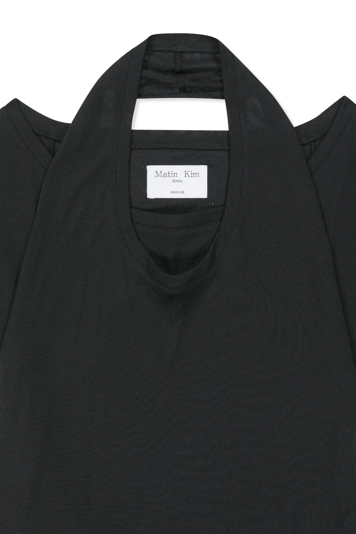 Matinkim Two Way Layered Jersey Dress IN Black