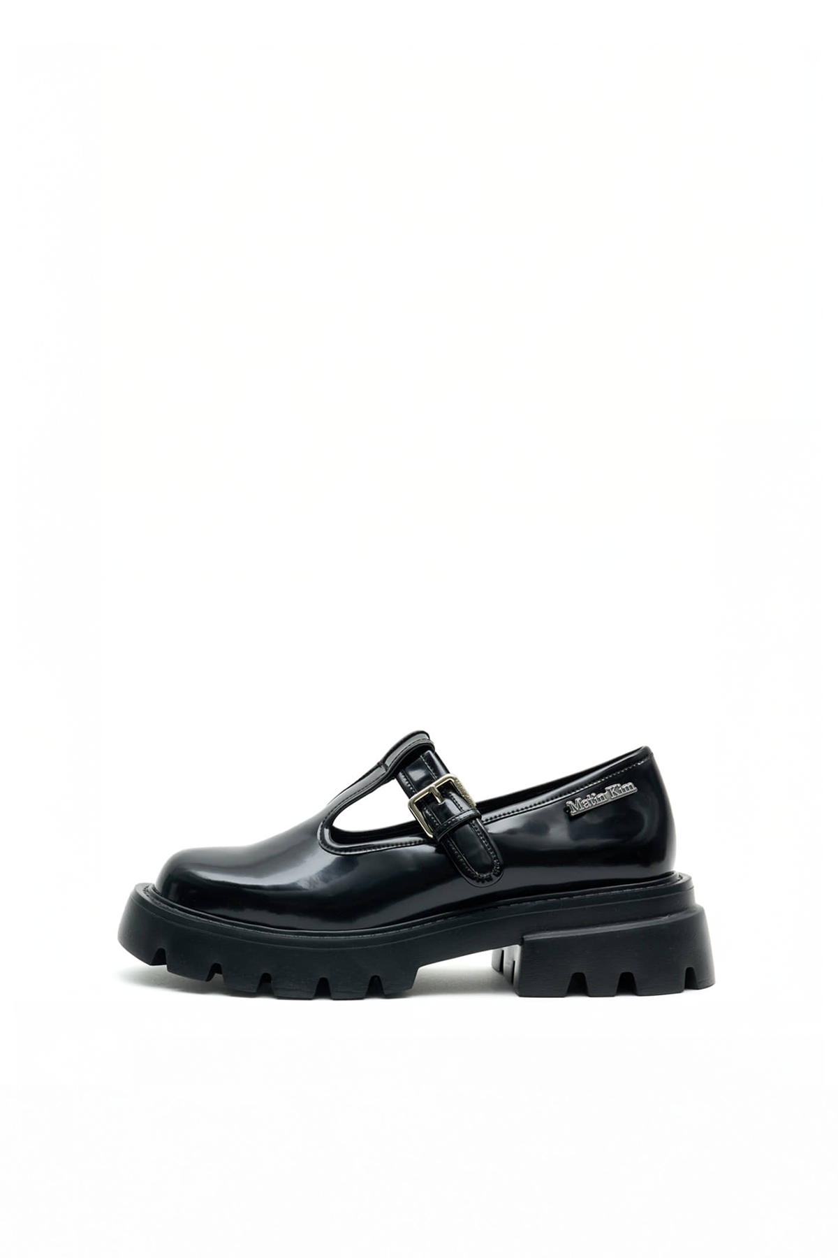 Matinkim Matin T-Strap Chunky Loafer IN Black
