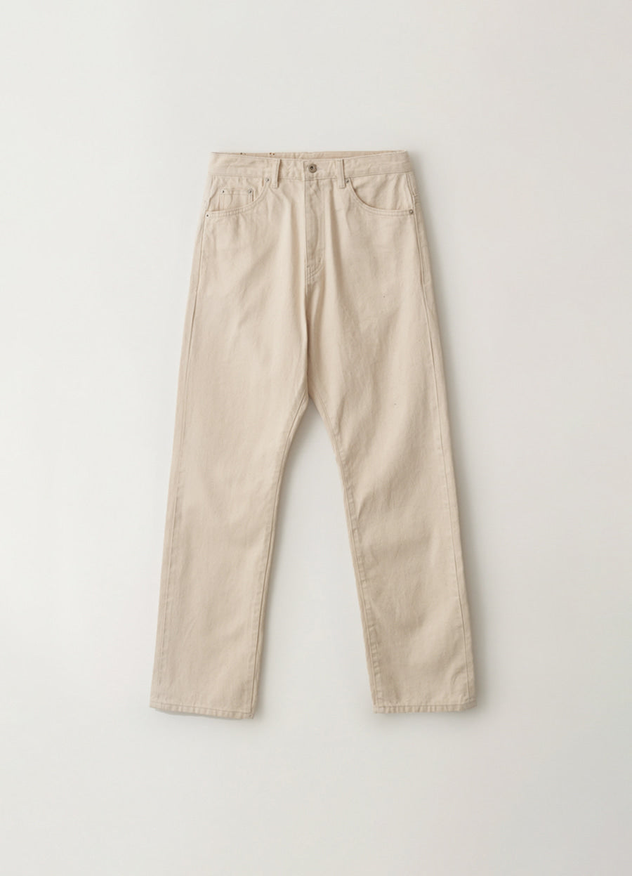 Nothing Written Boyfriend cotton denim (Ivory)