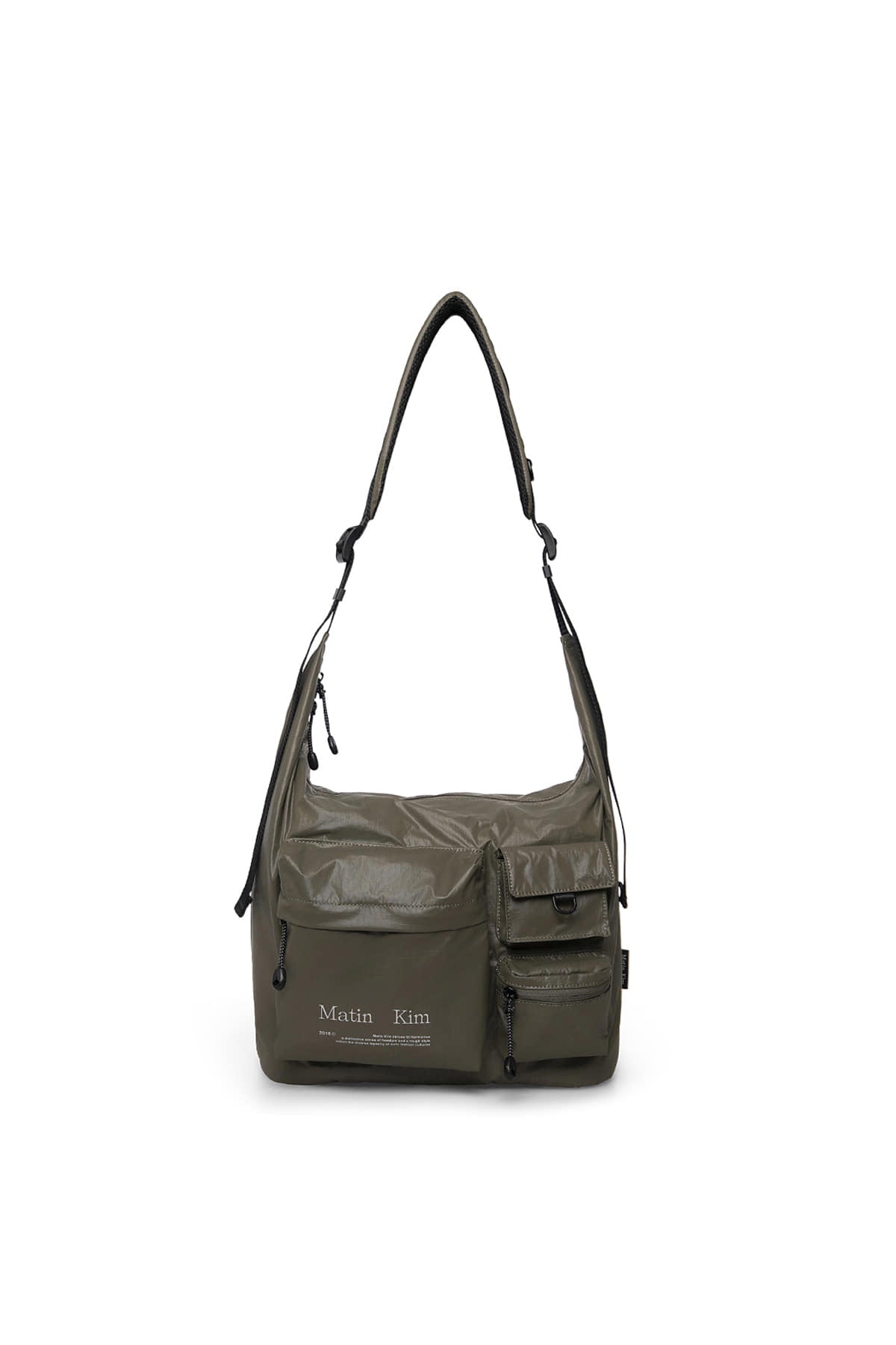 Matinkim Multi-Pocket Lite Cross Bag IN Khaki