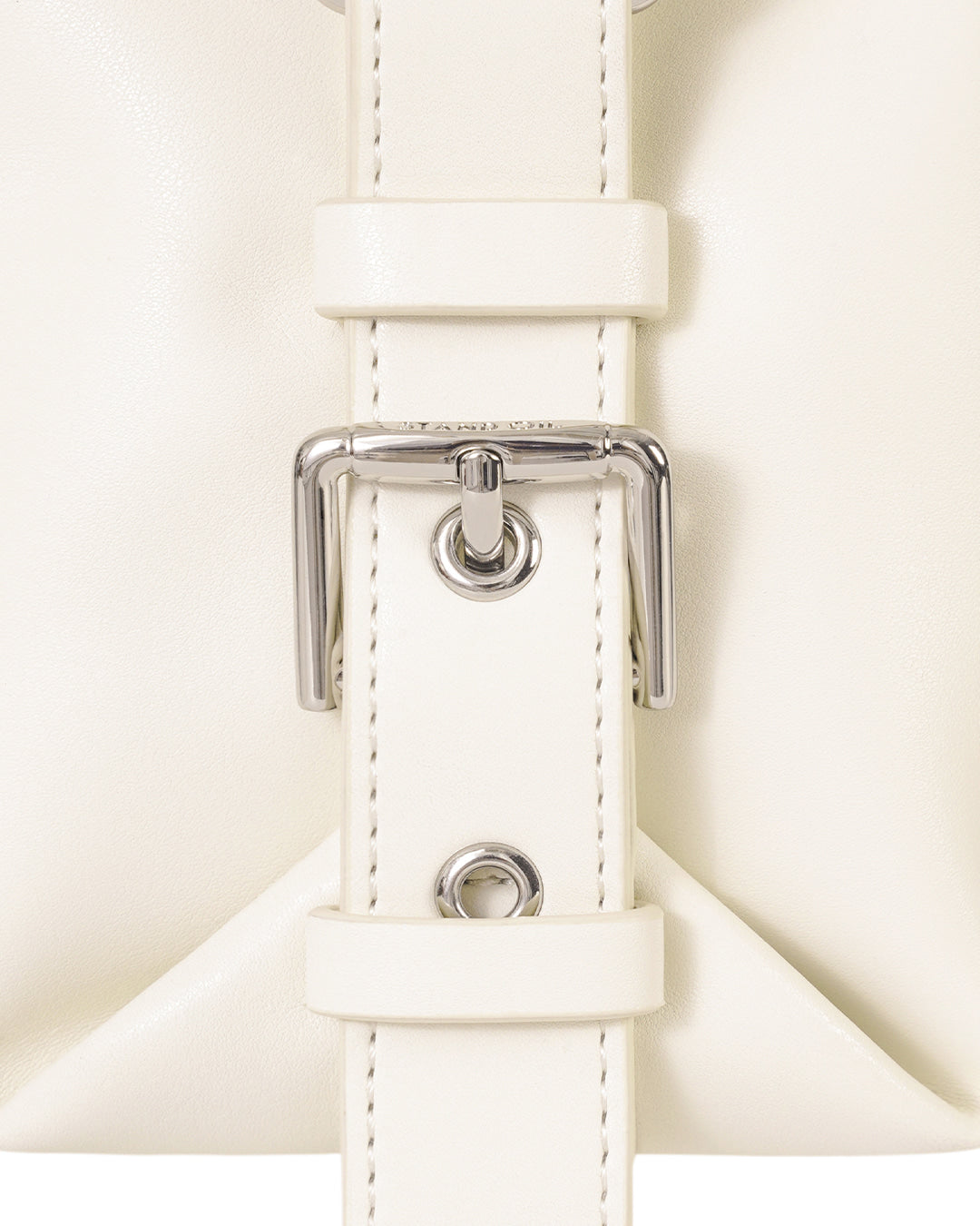 [standoil] Mushy Square Bag · Cream